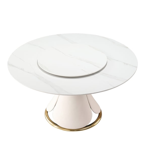 Sintered Stone Table - Heat Resistant & Direct Food Contact - Friend Gatherings - Comfortable Dining Setup