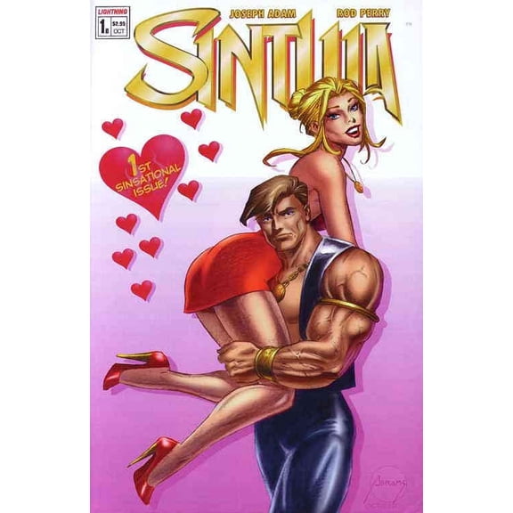 Sinthia #1B VF ; Lightning Comic Book