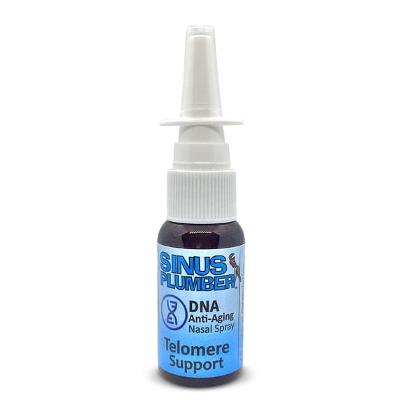 Sinus Plumber Anti-Aging Nasal Spray for Telomere Growth and DNA Repair, 1 Count