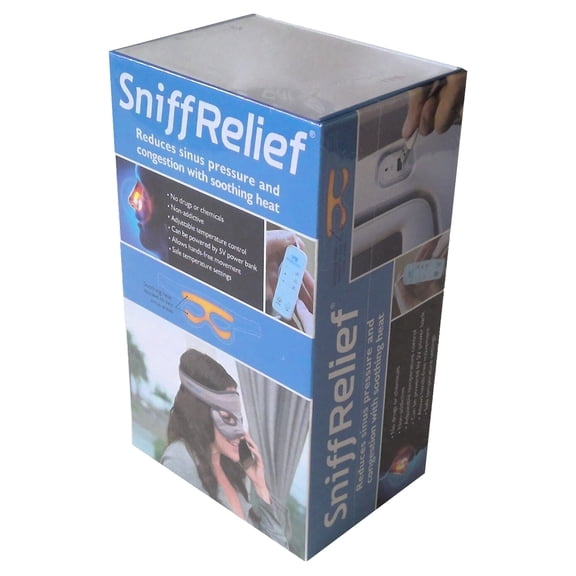Sinus Pressure Relieving Heated Mask