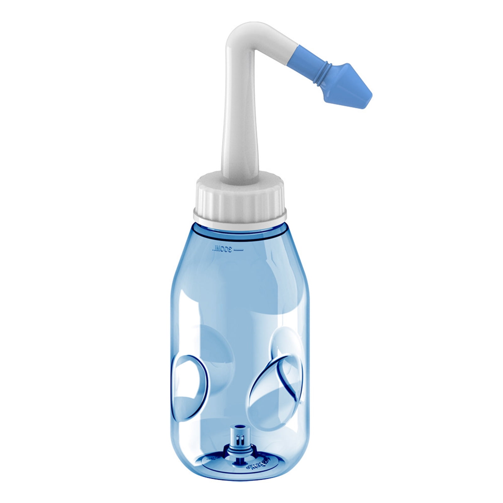 Sinus Rinse and Nasal Irrigation with Cleanable & Reusable Silicone
