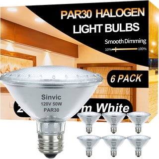 10-Pack MR16 10W 12V Halogen Bulbs - GU5.3 Bi-Pin Narrow Flood Lights For Indoor/Outdoor Use