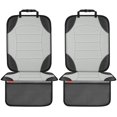 thumbnail image 1 of Sinvitron Car Seat Protector for Child Car Seat - Waterproof Non-Slip Leather Mat with 2 Mesh Pockets, Universal Seat Cover for Baby, Pets & Vehicles(2-Pack, Grey), 1 of 8