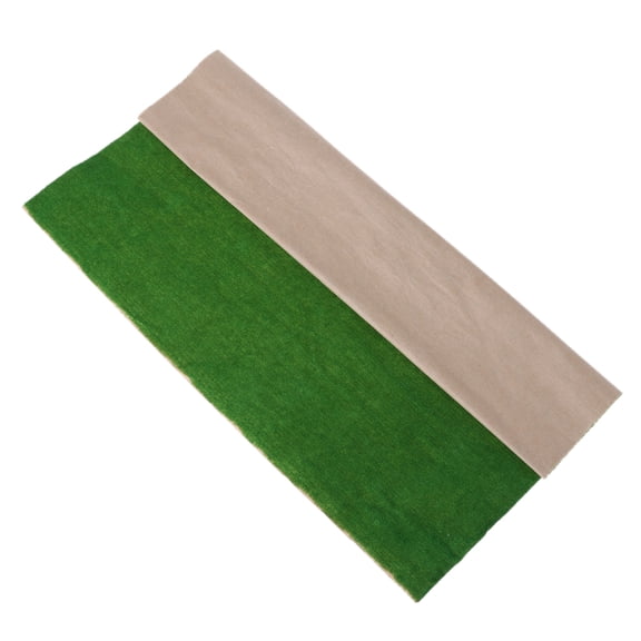 Sinyiin 19.68x19.68in Simulated Plants Model Train Park Street Grass Mat Model Kit