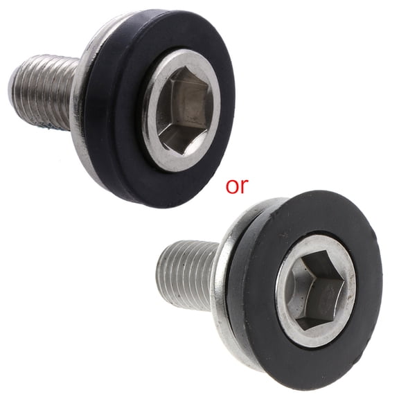 Sinyiin 1Pc Crank Bolts M8 Allen for Key Bike Bottom Bracket BB Bicycle Axle