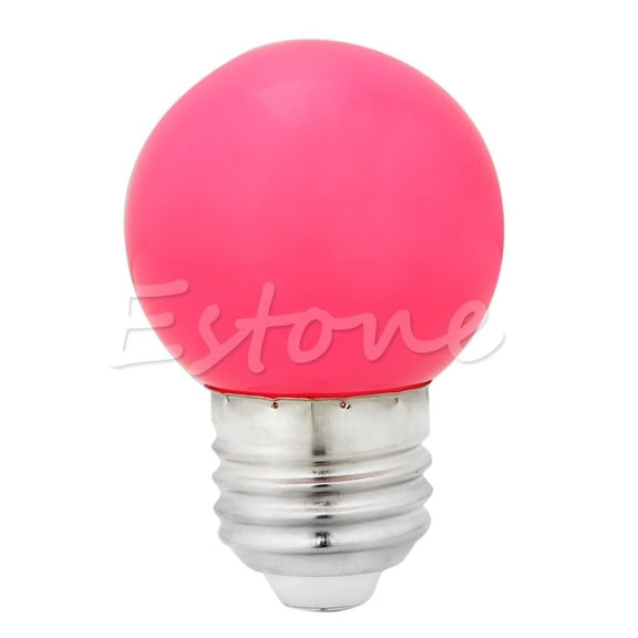 Sinyiin 1W E27 mini LED Golf Ball Bulb Globe Light in Blue, Red, Green, Yellow,White