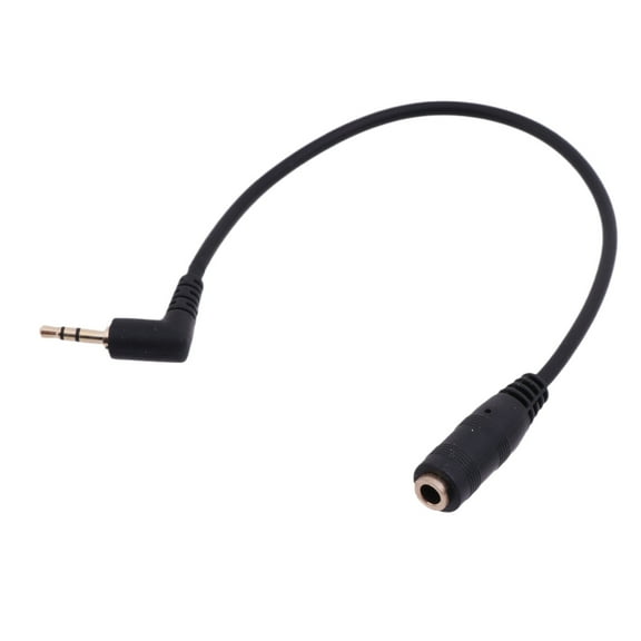 Sinyiin 2.5mm Male to 3.5mm Female Aux Jack Audio Stereo Cable Audio Connector Adapter