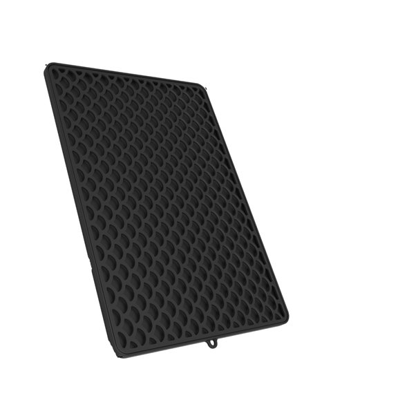 Sinyiin 2 Level Cats Pad Cats Litter Mat Silicone Trapping Pad For Kennel Floor Lining