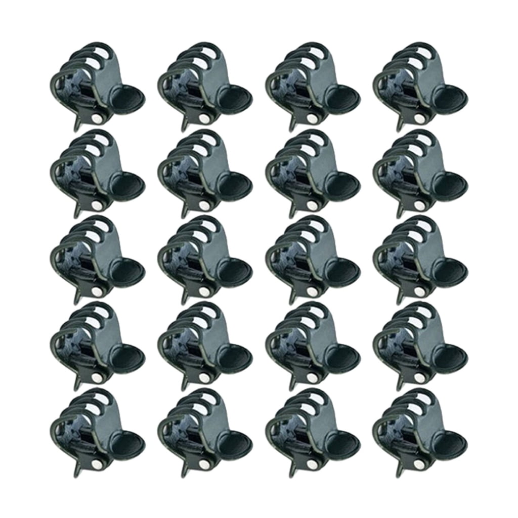 Sinyiin 20/100Pcs Orchid Stem Clips Vine Fixing Clips Plastic Grafting ...