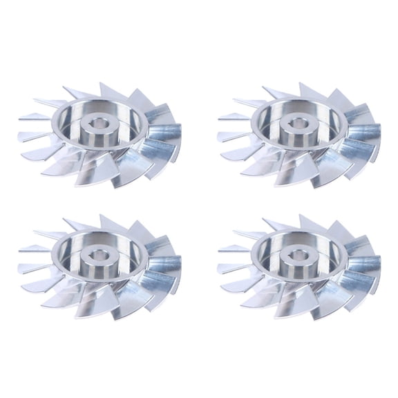 Sinyiin 27mm Aluminum Impeller Fast Speed 100000RPM Fan Blade For Electronic Cooling Aluminium Impeller Repair Accessories