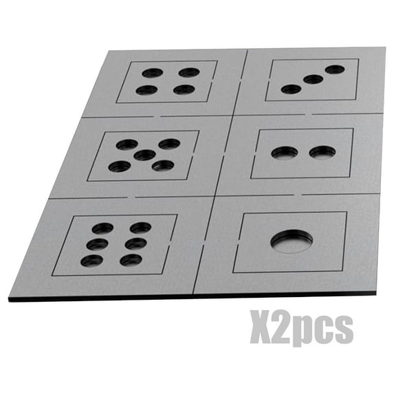 Sinyiin 2Pcs New Welder Practice Steel Sheets Kit Solid Block and Shape ...