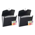 thumbnail image 1 of Sinyiin 2Pcs Professional File Case 7 Pockets Expandable Document Organiser Filing Bag, 1 of 15