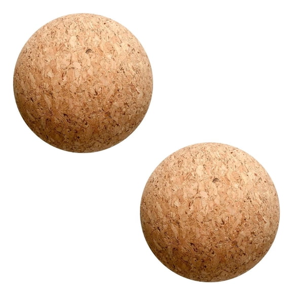 Sinyiin 2pcs/set Wine Cork Ball Stoppers Glass Decanter Stopper for Bottle Replacement