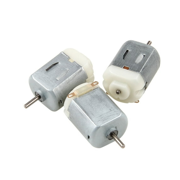 Sinyiin 3PCS 130 Type Motors Mini Toy Electric Motor Plastic & Metal Motor for DIY Project