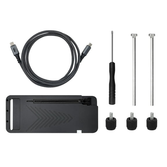 Sinyiin 40Gb USB4.0 Type C External GPU Expansion Dock 40Gbps Compatible Port For RTX3060 /GTX1060 Simple Setups