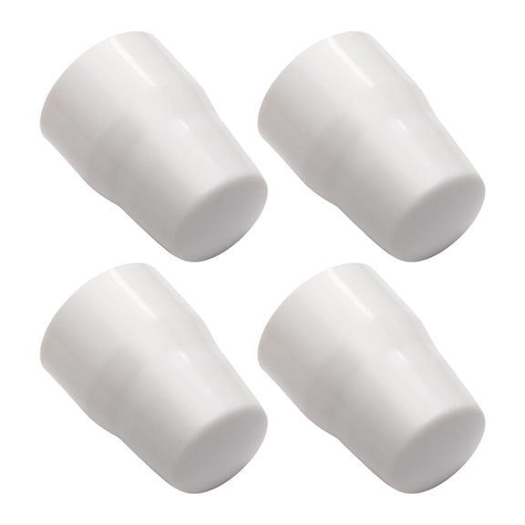 Sinyiin 4Pieces Bathroom Fixtures Cover Decorative PVC Flanges for Water Pipe Protective