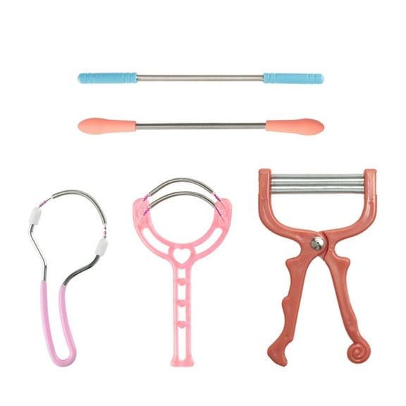 Sinyiin 5Pcs Face Hair Removal Tool Depilate Face Spring For Chin Cheeks And Neck