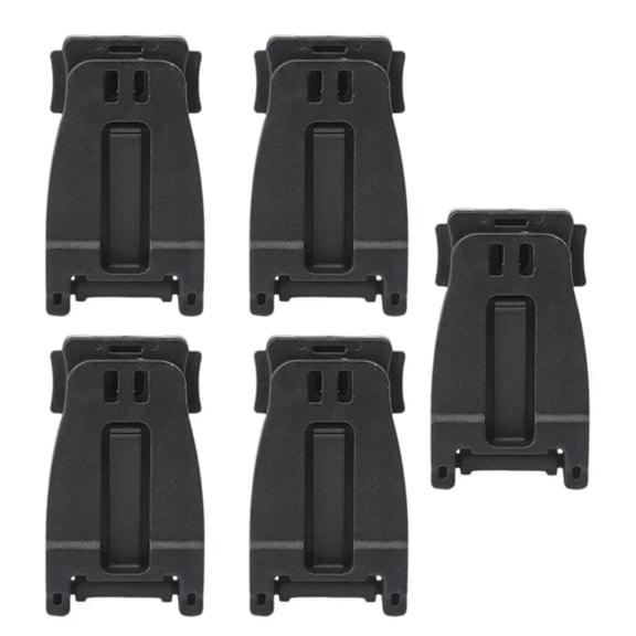 Sinyiin 5Pcs Multipurpose Carabiner Tactically Strap Buckle Clip Hiking Accessories