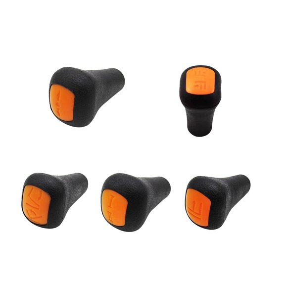 Sinyiin 5pcs Forklift Control Knobs Set Plastic Knob for Enhanced Durability & Comfort