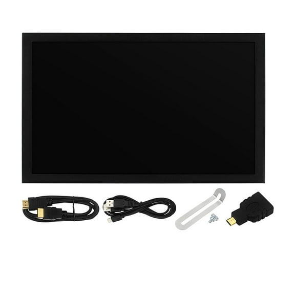 Sinyiin 7Inch LCD Display HD720P Multimedia Monitor 1.5W Speaker HDTV-compatible VGA AV Inputs For Gaming Streaming