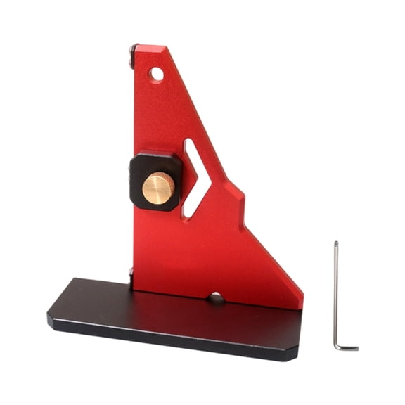 Sinyiin Adjustable Center Obstruction Guide For Woodworking tool 26x22.5x10cm Red