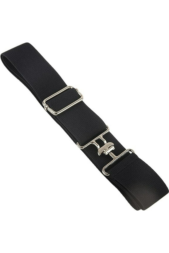 Adjustable Elastic Equestrian Belt Shark Buckle For Men And Women Waiststrap Great For Riding Wear And Daily Fashion