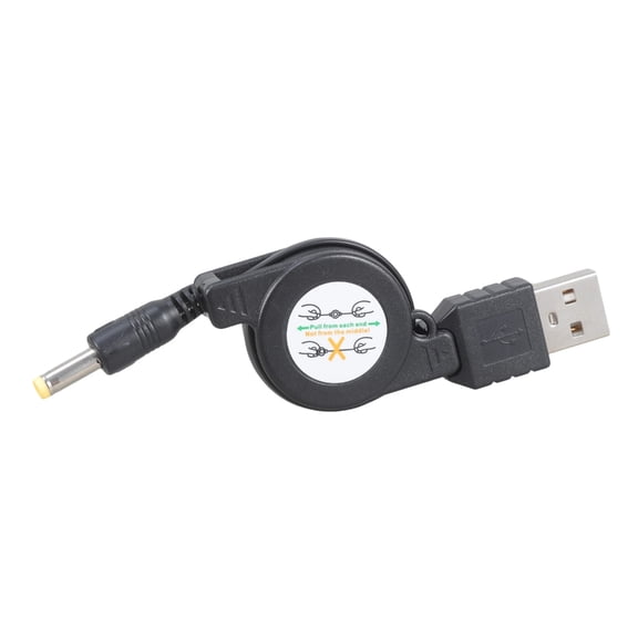Sinyiin Adjustable Length USB 5V Power Cord DC4.0mmx1.7mm Plug Charging Cable Line For LED Lights Small Electronics