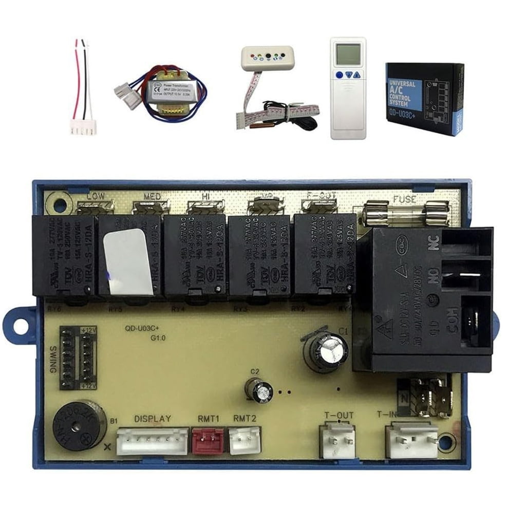 Sinyiin Air Conditioning Control Panel Board Auto Start Air Conditioner ...