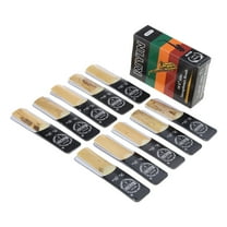 Sinyiin Alto Saxophone Reeds Pack of 10 for bE Saxophone Size 1.5, 2.0, 2.5, 3, 3.5, 4