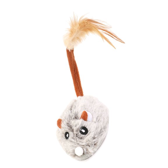 Sinyiin Automatic Mice Toy for Cats Chasing Self Teaser Cats Toy Electric Mouse Animal Interaction Cats Hunting Toy Dog Supply