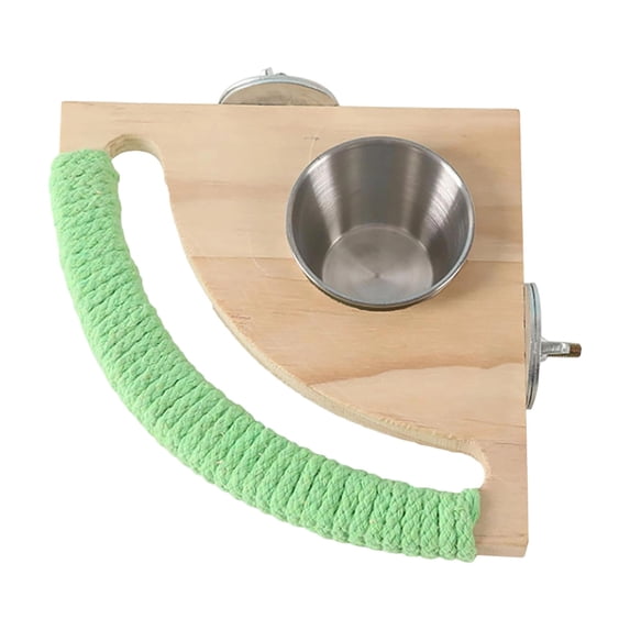 Picture Idea: Sinyiin Bird Cage Perches Stand With Feeding Bowls Multiple Level
