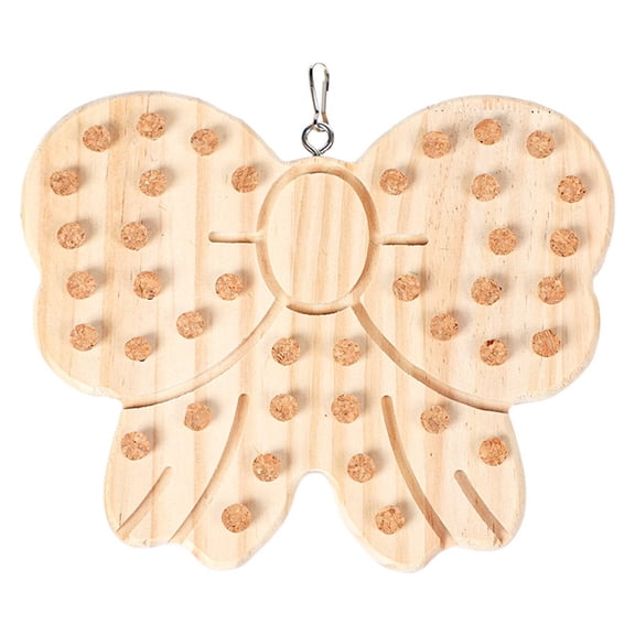 Sinyiin Bird Foraging Toy Wood Block Toy Birdcages Block Grinding Foraging Cork Toy