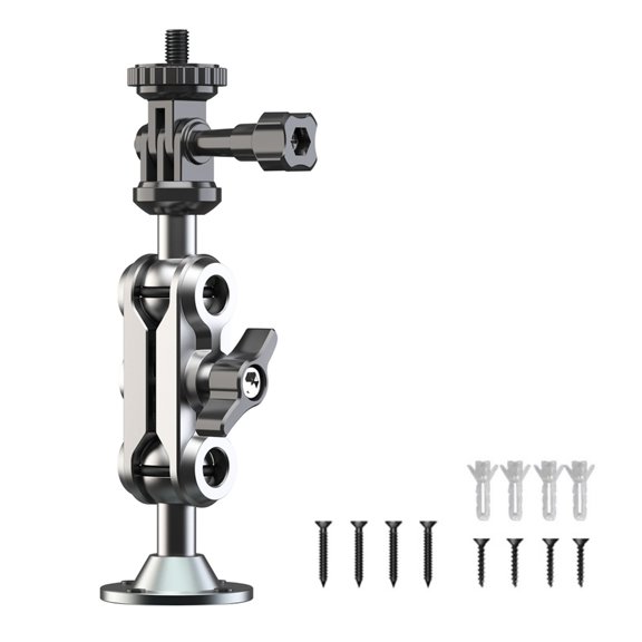 Sinyiin Camera Mounting Rack 1/4 Metal Bracket Reinforced Joints for Stable Installation
