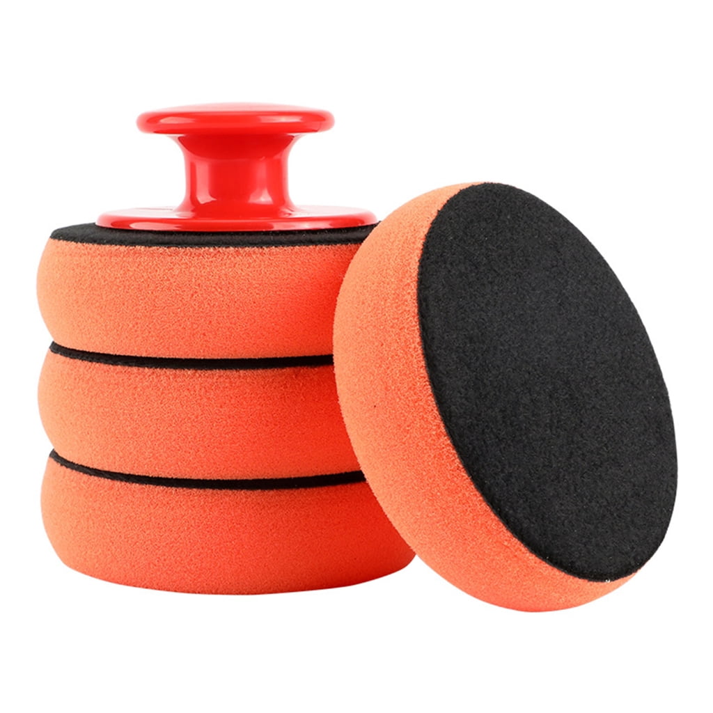 Sinyiin Car Waxing set Featuring Lightweight Handle & Sponges Handle ...