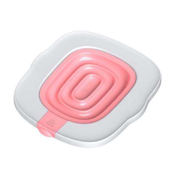 Sinyiin Cats Toilet Training System with Detachable Litter Tray Cats Toilet Trainer Tray