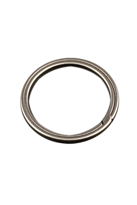 Chic Round Split Key Rings for Keychains Titanium Alloy Carabiner Keychain Rings