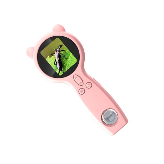 Sinyiin Childrens Science Learning Microscope with 500x Magnification Camera Feature