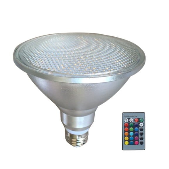 Sinyiin Color Changing LED-Spotlight with Remote Control Colored LED Bulbs Dimmable
