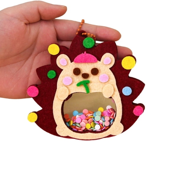 Sinyiin Colorful Animal Pendant Craft Kits Kids Art Class Craft Project Making Supply