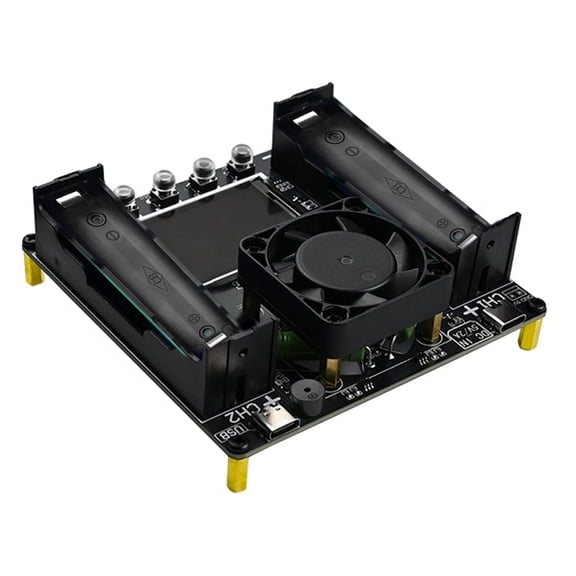 Sinyiin Compact 18650 Capacity Tester Featuring Historical Data Recording Plastic