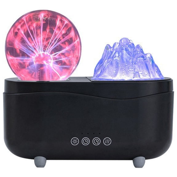 Sinyiin Conjuring Sphere Essential Oil Diffuser With Radio Lecturer And Fluorescent Matter Lightdisplay For Home Deck