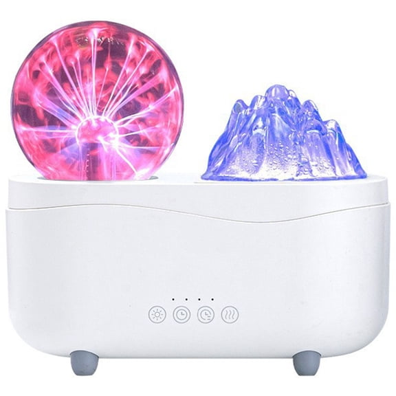 Sinyiin Conjuring Sphere Essential Oil Diffuser With Radio Lecturer And Fluorescent Matter Lightdisplay For Home Deck
