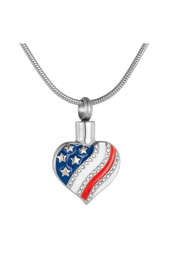 Cremation Jewelry Pendants Stainless Steel Comfortable Memorials Urn Necklace Memorials Flowers Pendants