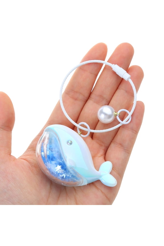 Cute Whale Keychain Pendant Accessories School Bag Key Chains Couple Jewelry