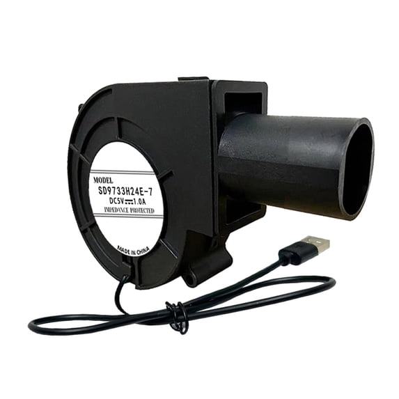 Sinyiin Dense Plastic Air Blower For Outdoor Barbecue Fire Starting Flue Starter Photovoltaic Power Consistent