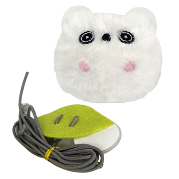 Sinyiin Door Hanging Squeaky Cats Teaser Animal Toy for Indoor Cats Exercise Hunting Toy