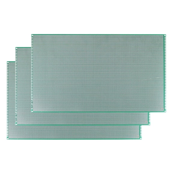 Sinyiin Double Layer PCB Prototyping Circuit Boards 20X30CM (3 Pack) for Electronics Development Board