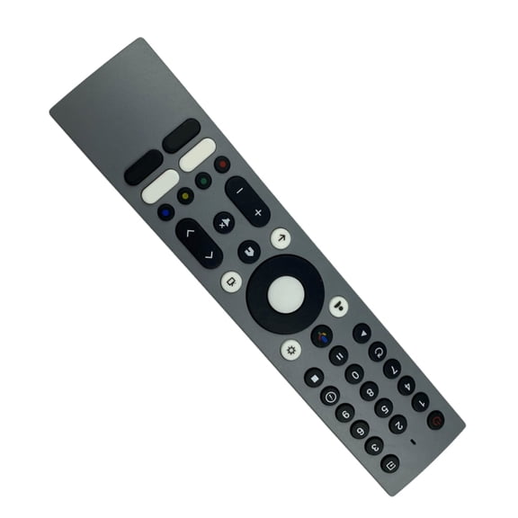 Sinyiin Ergonomic Grip Voice Remote with Backlit Button for Night Use ABS Construction
