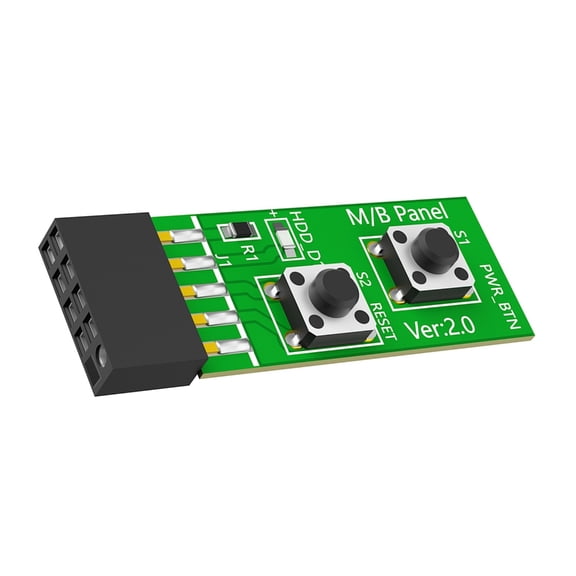 Sinyiin Essential 10Pin PC Motherboards Switching Board Restart For Repair Workshops