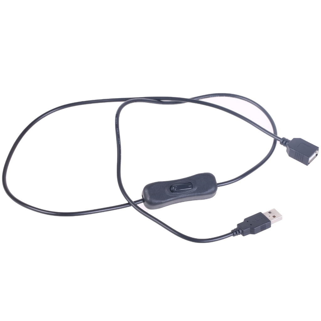 Sinyiin Flexible USB Male to Female Extension Cord with Switchs USB ...